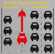 Rettungsgasse